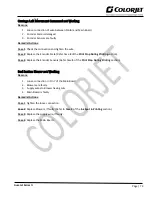 Preview for 74 page of Colorjet AURAJET II Series Installation And Troubleshoot Manual