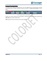 Предварительный просмотр 34 страницы Colorjet IRISJET PRO User Manual