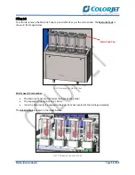 Предварительный просмотр 17 страницы Colorjet METRO KONICA HEAD User Manual