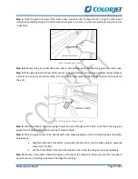 Предварительный просмотр 22 страницы Colorjet METRO KONICA HEAD User Manual