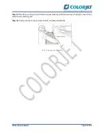 Предварительный просмотр 25 страницы Colorjet METRO KONICA HEAD User Manual