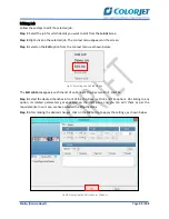Предварительный просмотр 44 страницы Colorjet METRO KONICA HEAD User Manual