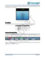 Предварительный просмотр 46 страницы Colorjet METRO KONICA HEAD User Manual