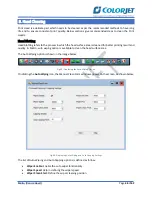 Предварительный просмотр 47 страницы Colorjet METRO KONICA HEAD User Manual