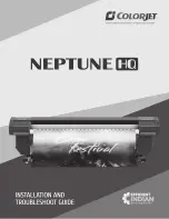 Предварительный просмотр 1 страницы Colorjet NEPTUNE HQ Installation And Troubleshooting Manual