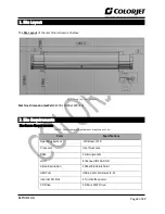 Предварительный просмотр 4 страницы Colorjet NEPTUNE HQ Installation And Troubleshooting Manual