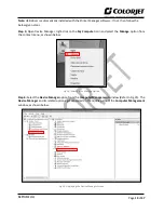 Предварительный просмотр 20 страницы Colorjet NEPTUNE HQ Installation And Troubleshooting Manual