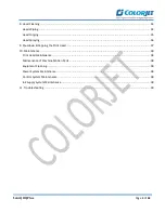 Предварительный просмотр 4 страницы Colorjet S4427 User Manual