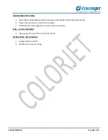 Предварительный просмотр 41 страницы Colorjet S4427 User Manual