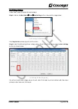 Предварительный просмотр 30 страницы Colorjet SOFTJET GRAND Installation And Troubleshoot Manual