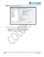 Предварительный просмотр 13 страницы Colorjet SONIQ i User Manual