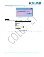 Предварительный просмотр 15 страницы Colorjet SONIQ i User Manual