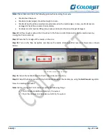 Предварительный просмотр 18 страницы Colorjet SONIQ i User Manual