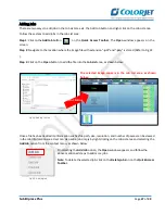 Предварительный просмотр 28 страницы Colorjet SubliXpress plus User Manual