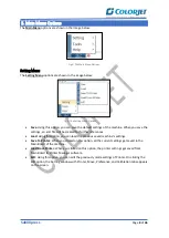 Предварительный просмотр 9 страницы Colorjet SubliXpress User Manual