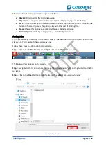 Предварительный просмотр 24 страницы Colorjet SubliXpress User Manual