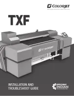 Предварительный просмотр 1 страницы Colorjet TXF Installation And Troubleshooting Manual