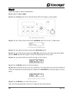 Предварительный просмотр 41 страницы Colorjet TXF Installation And Troubleshooting Manual