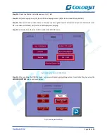 Предварительный просмотр 12 страницы Colorjet VASTRAJET K2 User Manual