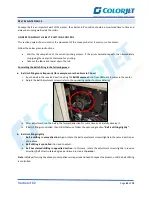 Предварительный просмотр 62 страницы Colorjet VASTRAJET K2 User Manual