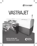 Предварительный просмотр 1 страницы Colorjet Vastrajet Installation And Troubleshooting Manual