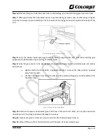 Предварительный просмотр 32 страницы Colorjet Vastrajet Installation And Troubleshooting Manual