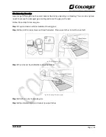 Предварительный просмотр 34 страницы Colorjet Vastrajet Installation And Troubleshooting Manual