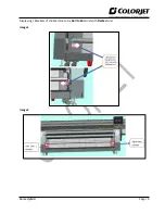 Preview for 10 page of Colorjet Verve Hybrid Installation And Troubleshoot Manual