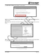 Preview for 16 page of Colorjet Verve Hybrid Installation And Troubleshoot Manual