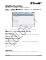 Preview for 23 page of Colorjet Verve Hybrid Installation And Troubleshoot Manual