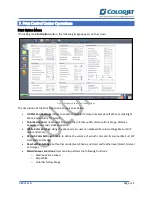 Preview for 15 page of Colorjet VERVE User Manual