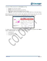 Preview for 17 page of Colorjet VERVE User Manual