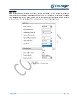 Preview for 18 page of Colorjet VERVE User Manual