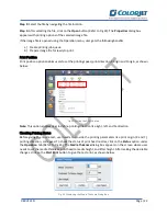 Preview for 23 page of Colorjet VERVE User Manual