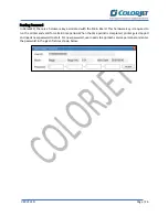 Preview for 27 page of Colorjet VERVE User Manual