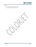 Preview for 29 page of Colorjet VERVE User Manual