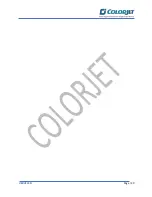 Preview for 40 page of Colorjet VERVE User Manual