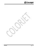 Предварительный просмотр 49 страницы Colorjet VerveLED VLR 2513 Installation And Troubleshoot Manual