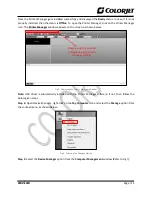 Предварительный просмотр 13 страницы Colorjet VerveLED VLY 2513 Installation And Troubleshoot Manual