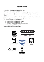 Предварительный просмотр 4 страницы ColorKey AirHub DMX CKU-7010 User Manual