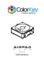 Предварительный просмотр 1 страницы ColorKey AIRPAD QUAD User Manual