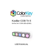 ColorKey KasBar COB Tri 5 User Manual предпросмотр