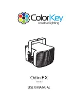 ColorKey Odin FX CKU-1060 User Manual предпросмотр