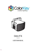 ColorKey Odin FX User Manual предпросмотр