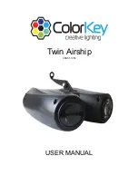 ColorKey Twin Airship User Manual preview