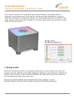 Preview for 2 page of ColorLite ColorCube Quick Start Manual