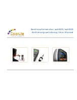 Preview for 1 page of ColorLite sph860 User Manual