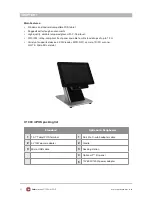 Preview for 4 page of Colormetrics C1000 mPOS User Manual