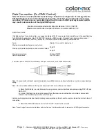 Preview for 11 page of Coloronix SG3-RGBW-3R Manual