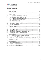 Preview for 3 page of Colortrac 3640e Installation And Operating Manual